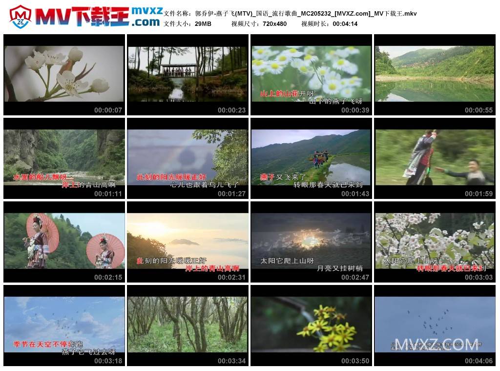 郭乔伊-燕子飞(MTV)_国语_流行歌曲_MC205232